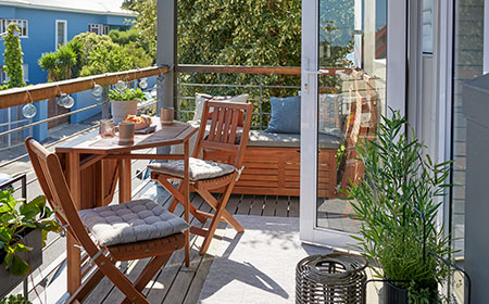 Drveni baštenski nameštaj za vaš balkon