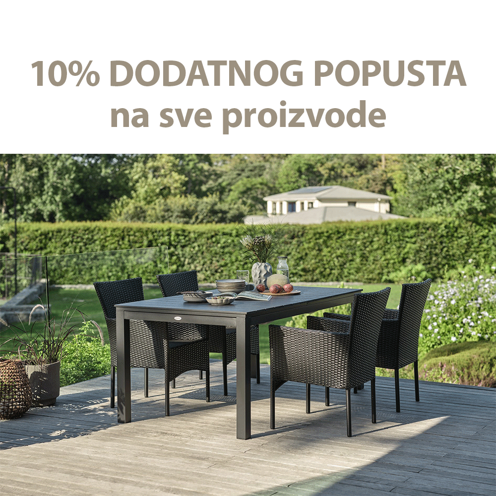 10% dodatnog popusta na sve