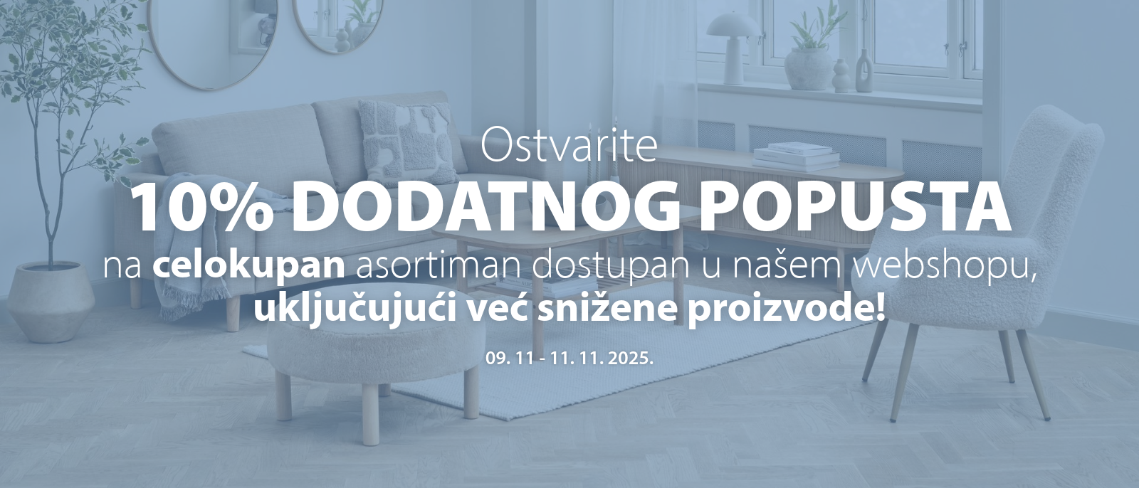 Dodatan popust na sve!