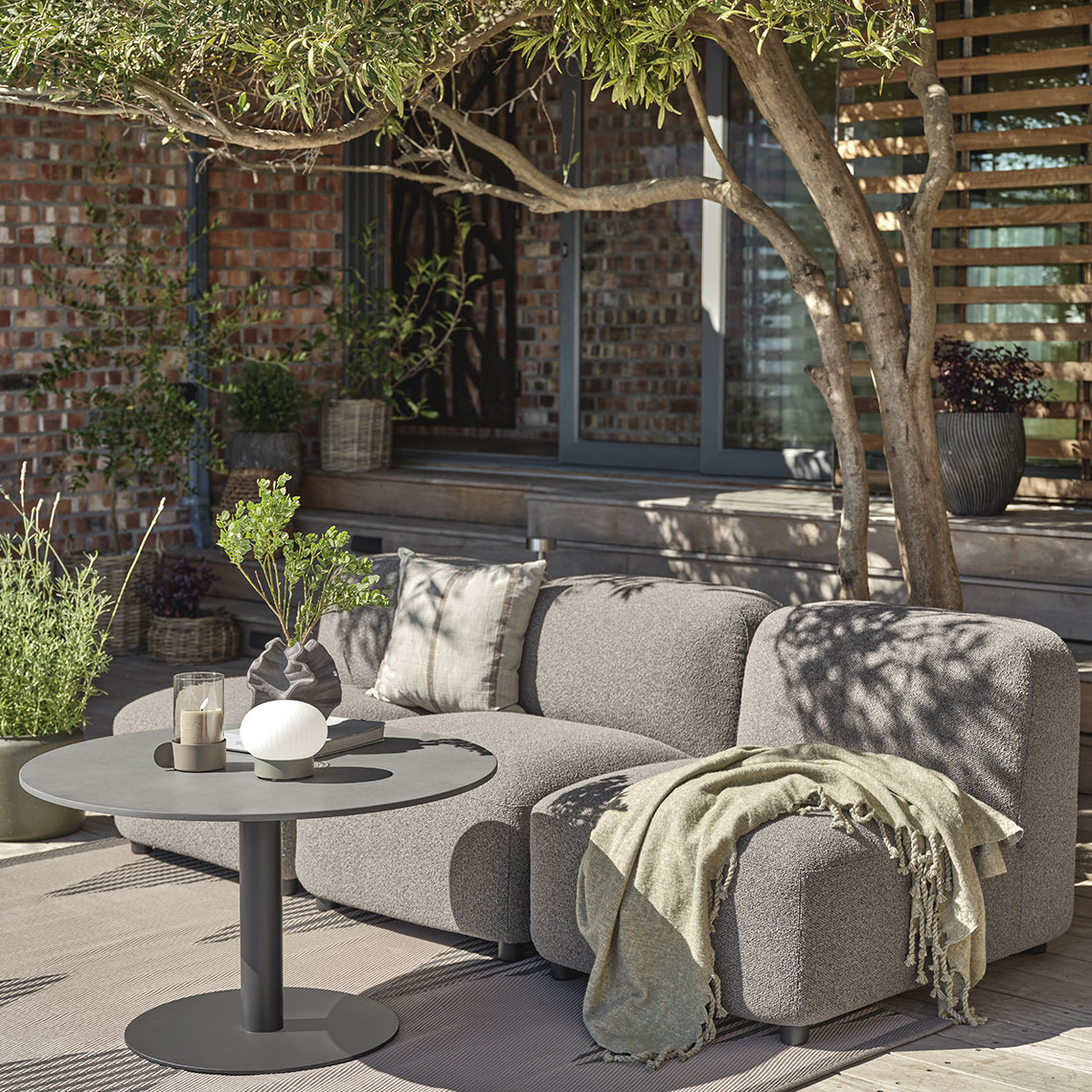 TANE lounge moduli se brzo suše nakon kiše Lounge sofa od brzosušećeg materijala