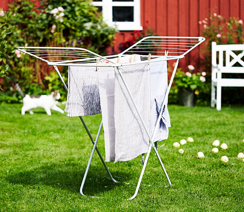 Dry your laundry outdoor