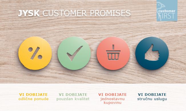 JYSK customer promises